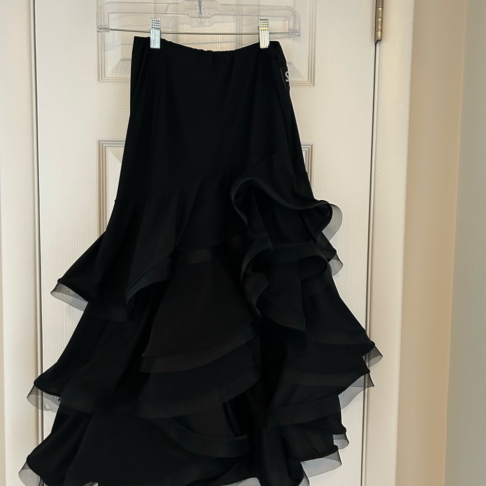 Stunning black dance skirt, NWOT